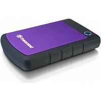 Внешний HDD  Transcend  1 TB  H3, фиолетовый, 2.5", USB 3.0 (TS1TSJ25H3P)