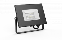 Прожектор светодиодный GAUSS Elementary 30W 2000lm зеленого свечения 175-265V IP65 черный (1/10) (613100630)