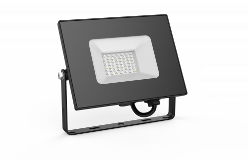 Прожектор светодиодный GAUSS Elementary 30W 2000lm зеленого свечения 175-265V IP65 черный (1/10) (613100630)