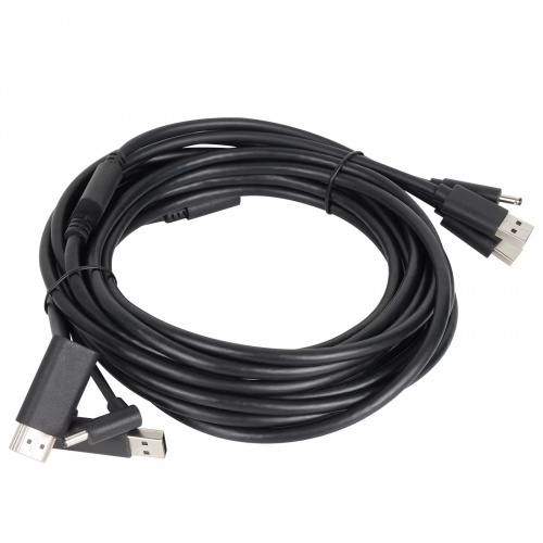 Кабель VR 3в1 (HDMI + USB +DC3.5) для HTC VIVE, HDMI 4K@30Hz 5 м, VCOM <CU416-5M> (1/40) (CU416-5.0) фото 5 Кабель VR 3в1 (HDMI + USB +DC3.5) для HTC VIVE, HDMI 4K@30Hz 5 м, VCOM <CU416-5M> (1/40) (CU416-5.0) фото 5