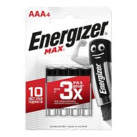 Элемент питания ENERGIZER  LR03 Max (4 бл)   (48) (E300157305)