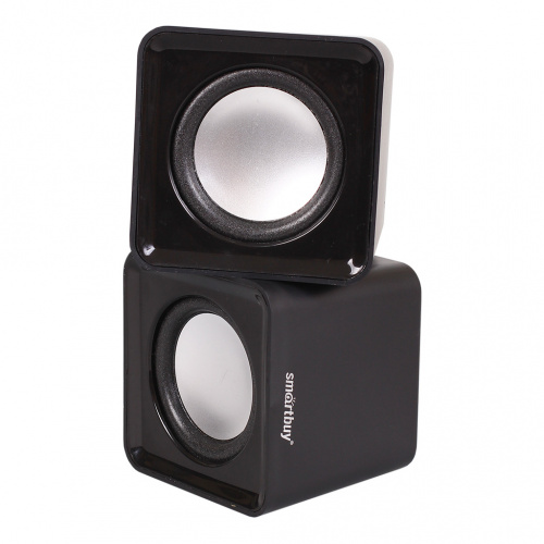 Акустическая 2.0 система Smartbuy Mini, чёрные, USB (1/80) (SBA-2800)