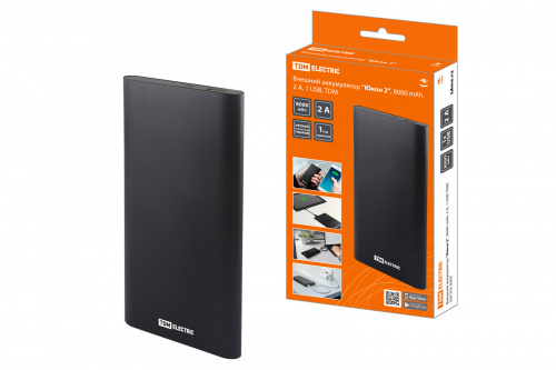 Мобильный аккумулятор Аккумулятор внешний TDM "Юкон 2", 8000 mAh, 2 А, 1 USB, (1/1/40) (SQ1703-0002) Мобильный аккумулятор Аккумулятор внешний TDM "Юкон 2", 8000 mAh, 2 А, 1 USB, (1/1/40) (SQ1703-0002)