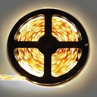 Лента светодиодная ECOLA strip STD 4,8W/m 12V IP20 8mm 60Led/m 2800K 4Lm/LED 240Lm/m на катушке 5м. (1/20) (S2LW05ESB)