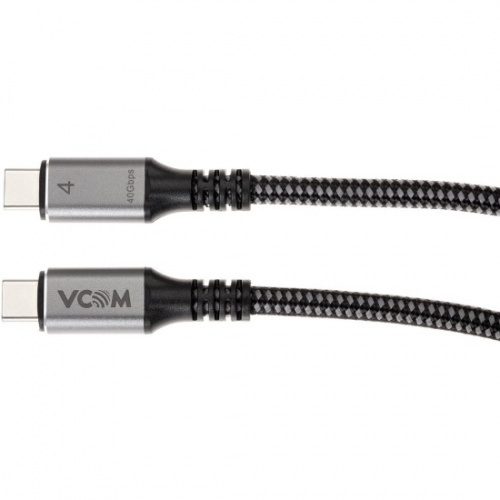 Кабель USB4 Type-C(M)--Type-C(M), 5K@60Hz, 40GBps, PD 100W, 5A, VCOM, 1.2м <CU540M-1.2M> (1/60) фото 3 Кабель USB4 Type-C(M)--Type-C(M), 5K@60Hz, 40GBps, PD 100W, 5A, VCOM, 1.2м <CU540M-1.2M> (1/60) фото 3