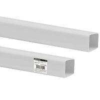 Воздуховод пласт. прямоугольный, 55х110, 1 м, TDM (1/1/20) (SQ1807-1721)