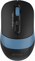 Беспроводная мышь A4Tech Fstyler FB10CS черный/синий оптическая (2000dpi) silent BT/Radio USB (4but) (1/40) (FB10CS USB ASH BLUE)