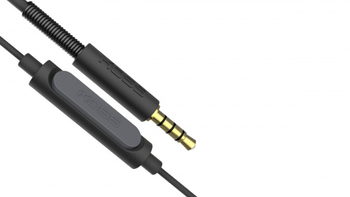 Накладные наушники KOSS Porta Pro with mic and remote, 15 Гц - 25 кГц, чувствительность 101 дБ, сопротивление 60 Ом (15119630) фото 2