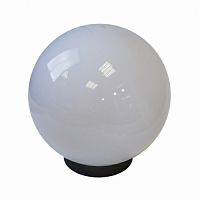 Светильник ЭРА НТУ 01-60-251 садово-парковый шар белый D250mm Е27 (6/48) (Б0048736)