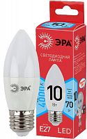Лампа светодиодная ЭРА RED LINE LED B35-10W-840-E27 R Е27 / E27 10 Вт свеча нейтральный белый свет (10/100/5000) (Б0050696)
