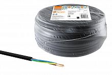 Провод НАРОДНЫЙ ПВСмб 3х0,75 (100м), черный (SQ0118-0921)