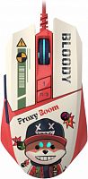 Мышь проводная игровая A4Tech Bloody W63 Max Proxy Boom оптическая 12000dpi USB (W63 MAX), серый/рисунок (1/20) (W63 MAX PROXY BOOM)
