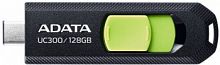 Флеш-накопитель USB 3.2  128GB  A-Data  UC300  чёрный/зелёный (ACHO-UC300-128G-RBK/GN)