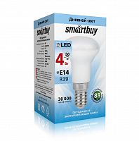 Лампа светодиодная SMARTBUY R39 4Вт 220V 4000K E14 (рефлекторная, нейтральный свет) (1/10/100) (SBL-R39-04-40K-E14)