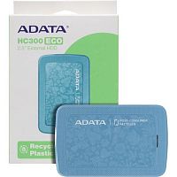 Внешний HDD  A-Data  1 TB  HC300E зелёный, 2.5", USB 3.2 (AHC300E-1TU31-CGN)