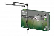 Светильник светодиодный TDM струбцина СН-60, 2 колена, сенс-димм, 220 В, 14Вт, 5000 К, сереб-черн, (1/1/4) (SQ0337-0165)