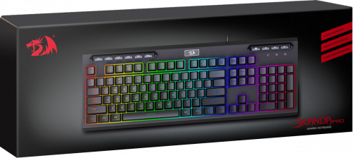Клавиатура проводная игровая REDRAGON Skanda Pro RU,RGB, 26 anti-ghost keys (1/10) (77593) фото 11