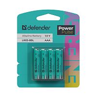 Элемент питания DEFENDER LR03 ААА PowerPulse BL8 (80/320) (56009)