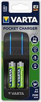Зарядное устройство VARTA Pocket Charger+4x АА 2100 мАч (57642101451)
