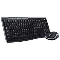 Комплект беспроводной Клавиатура + Мышь LOGITECH MK270 USB, Multimedia, черная (1/6) (920-004518)