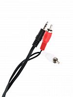 Кабель соединительный TELECOM 3.5 Jack (M) / 2xRCA (M), стерео, аудио, 2 м. (1/250) (TAV7183-2M)