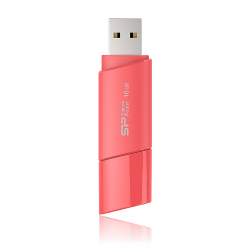 Флеш-накопитель USB 16GB Silicon Power Ultima U06 розовый (SP016GBUF2U06V1P) фото 3 Флеш-накопитель USB 16GB Silicon Power Ultima U06 розовый (SP016GBUF2U06V1P) фото 3