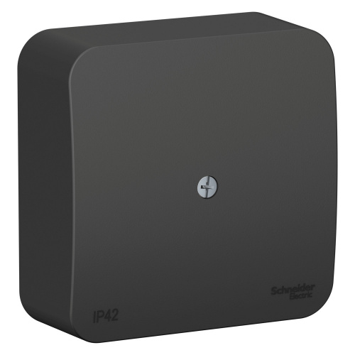 Коробка распределительная О/У BLANCA IP42 антрацит Systeme Electric BLNRK000016 (1/15/30) Коробка распределительная О/У BLANCA IP42 антрацит Systeme Electric BLNRK000016 (1/15/30)