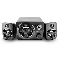 Акустика Microlab U210, 2.1,  мощность 11 Вт RMS,  РАЗЪЕМЫ: Вход: линейный вход 3,5 мм, Bluetooth, TF-карта, радио (1/12) (80003120)