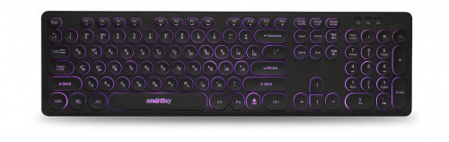 Клавиатура проводная Smartbuy ONE 328 USB с подсветкой, черная (1/20) (SBK-328U-K) фото 2