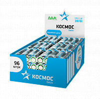 Элемент питания КОСМОС  LR03 SR4 96BOX (б/б) (96/384) (KOCLR03_96BOX)