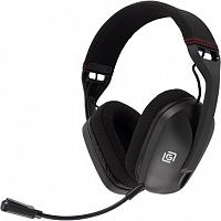 Гарнитура безпроводная игровая Оклик HS-L750G черный 1.5м накладные BT/Radio/3.5mm оголовье (2007557)