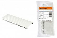 Заглушка для вырезов в шкафах 12 модулей DIN белая (RAL 9003) TDM (SQ0827-0003)