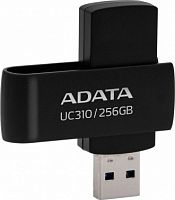 Флеш-накопитель USB 3.2  256GB  A-Data  UC310  чёрный (UC310-256G-RBK)