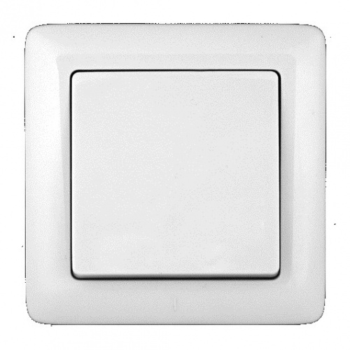 Выключатель 1-кл. С/У ХИТ 6А IP20 250В бел. Systeme Electric VS16-133-B (1/96)