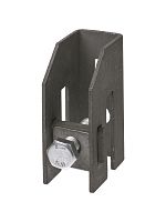 Держатель фасадный с зажимом для полосы толщиной 3-8 мм, термодиффузия TDM (1/100) (SQ2402-3275)