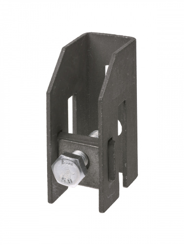 Держатель фасадный с зажимом для полосы толщиной 3-8 мм, термодиффузия TDM (1/100) (SQ2402-3275) Держатель фасадный с зажимом для полосы толщиной 3-8 мм, термодиффузия TDM (1/100) (SQ2402-3275)