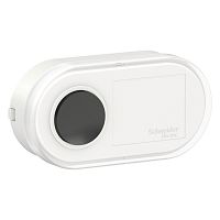 Кнопка звонка проводная 1-кл. О/У BLANCA 0.4А IP20 250В бел. Systeme Electric BLNKA000011 (1/25/150)