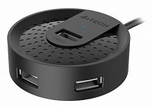 Разветвитель USB 2.0 A4Tech HUB-20 4порт, черный (1/60)