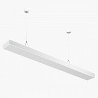 Светильник светодиодный ЭРА Geometria SPO-114-W-40K-036 Block 36Вт 4000К 2800Лм IP40 1200*130*50 белый подвесной драйвер внутри (1/6) (Б0058862)