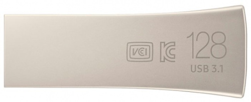 Флеш-накопитель USB 3.1  64GB  Samsung  Bar Plus  серый  (200 МВ/s) (MUF-64BE4/APC) фото 4