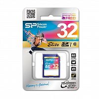 Карта памяти SDXC  64GB  Silicon Power Class 10 Elite UHS-I (SP064GBSDXAU1V10)