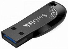 Флеш-накопитель USB 3.0  128GB  SanDisk  Shift, чёрный (SDCZ410A-128G-F46)