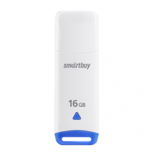 Флеш-накопитель USB  16GB  Smart Buy  Easy   белый (SB016GBEW)