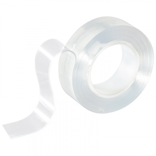 Нано-лента двусторонняя клейкая многоразовая, прозрачная, 5 м, ширина 20 мм Park (1/12/144) (103911) фото 5 Нано-лента двусторонняя клейкая многоразовая, прозрачная, 5 м, ширина 20 мм Park (1/12/144) (103911) фото 5