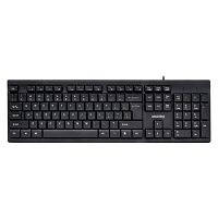 Клавиатура проводная Smartbuy ONE 114,мультимедийная, USB (SBK-114U-K), черная (1/20)