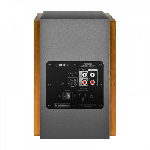 Колонка (пара) EDIFIER R1600TIII brown.4 дин.на 2 кол.Вых мощ:60Вт.комплект:RCA-2-ой RCA каб,3.5мм-2-ой RCA каб,колоночный кабель, пульт ДУ (1/2) (80002982) фото 3