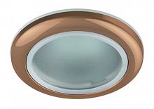 Светильник ЭРА WR1 SC влагозащищенный MR16 12V/220V 50W медь (100/2400) (C0043844)