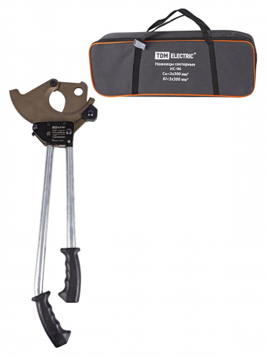 Ножницы TDM секторные НС-96 для резки кабеля, “МастерЭлектрик” (1/4) (SQ1027-0214)