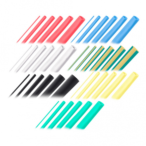 Термоусаживаемая трубка SMARTBUY 2/1-4/2-6/3-8/4-10/5-12/6 (7 цветов, 6 размеров, 10 см) (SBE-HST-as-ac) (10/10)