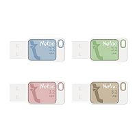 Флеш-накопитель USB 3.2  64GB  Netac  UA31  синий (NT03UA31N-064G-32BL)